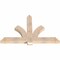 Ekena Millwork Redmond Smooth Timber Gable Bracket, Douglas Fir, 60"W x 40"H x 3 1/2"D x 5 1/2"F, 16/12 Pitch GBW060X40X0406RED00SDF - alternate 5